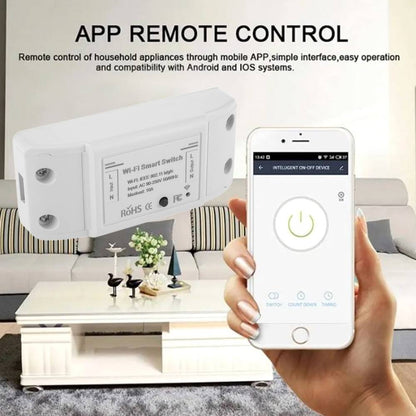 Interruptor inteligente WiFi compatible con Google Home, Alexa y IFTTT