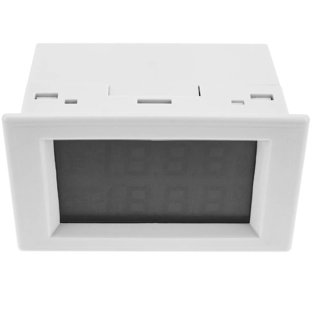 Visor LCD de 3 dígitos y con voltímetro 0-600V 220VAC para panel blanco