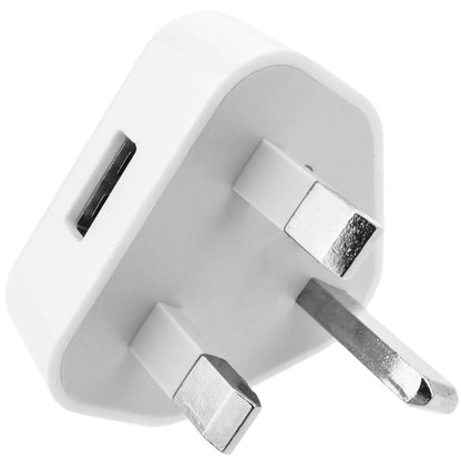 Fuente de alimentación UK 220VAC a USB A hembra 5VDC 1A