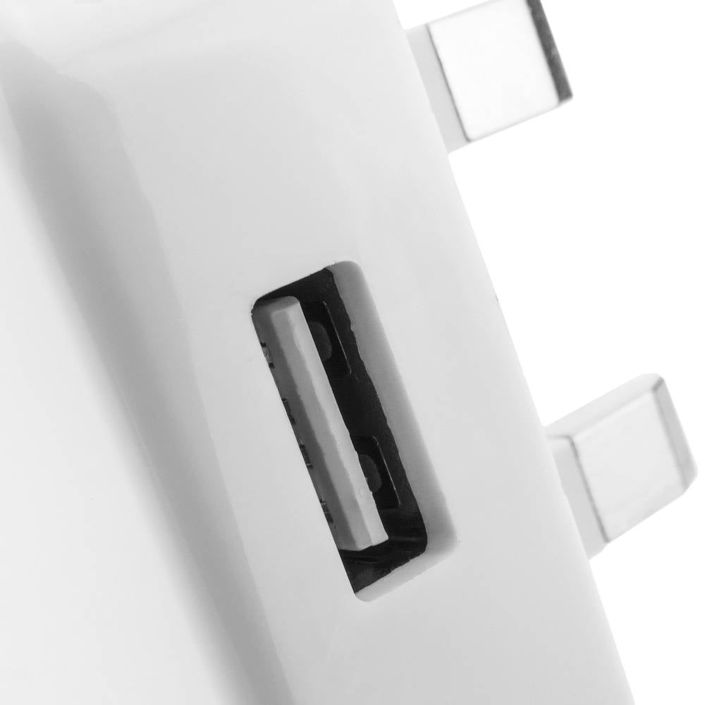 Fuente de alimentación UK 220VAC a USB A hembra 5VDC 1A
