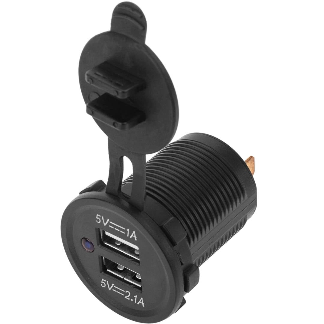 Cargador USB para empotrar 5V 3.1A (2.1+1)