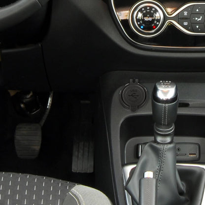 Cargador USB para empotrar 5V 3.1A (2.1+1)