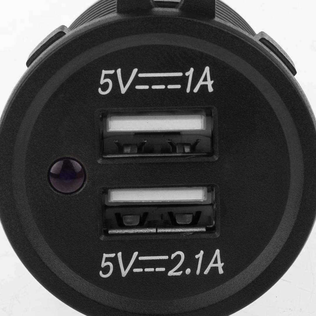 Cargador USB para empotrar 5V 3.1A (2.1+1)