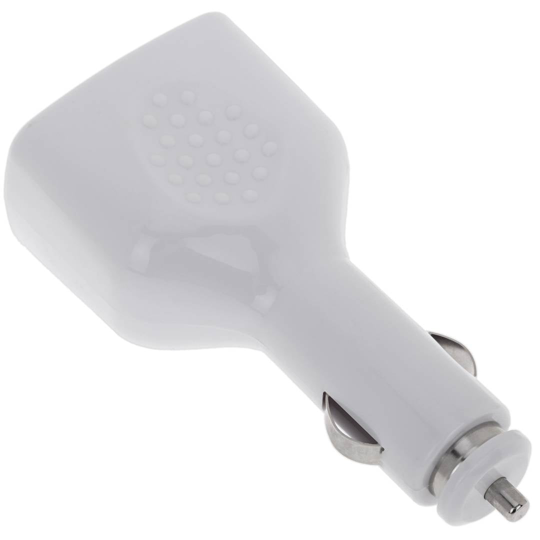 Cargador de mechero para coche. Fuente de alimentación 12 VDC con 4 puertos USB tipo A 2.1A