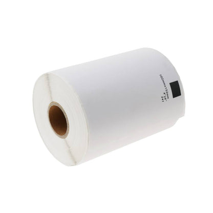 Rollo bobina de 200 etiquetas adhesivas compatibles con Brother DK-11241 DK-1241 102x152mm
