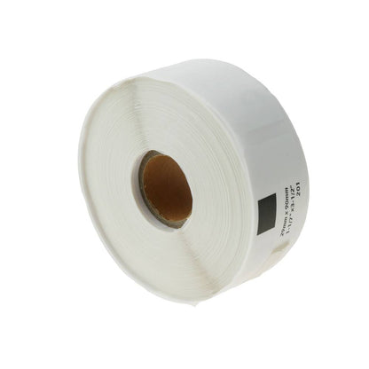 Rollo bobina de 400 etiquetas adhesivas compatibles con Brother DK-11201 DK-1201 29x90mm