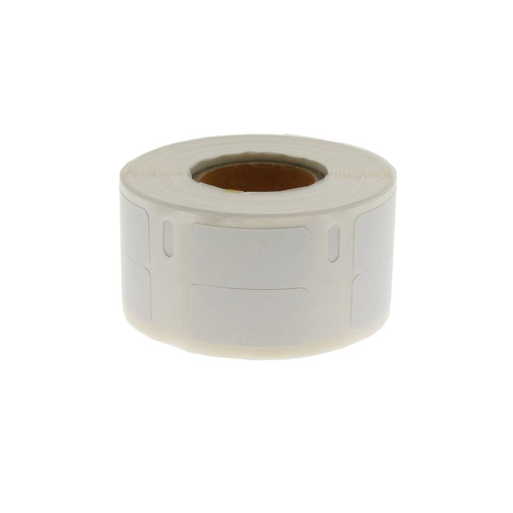 Rollo bobina de 1000 etiquetas adhesivas compatibles con Dymo S0722530 y 11353 24x12mm