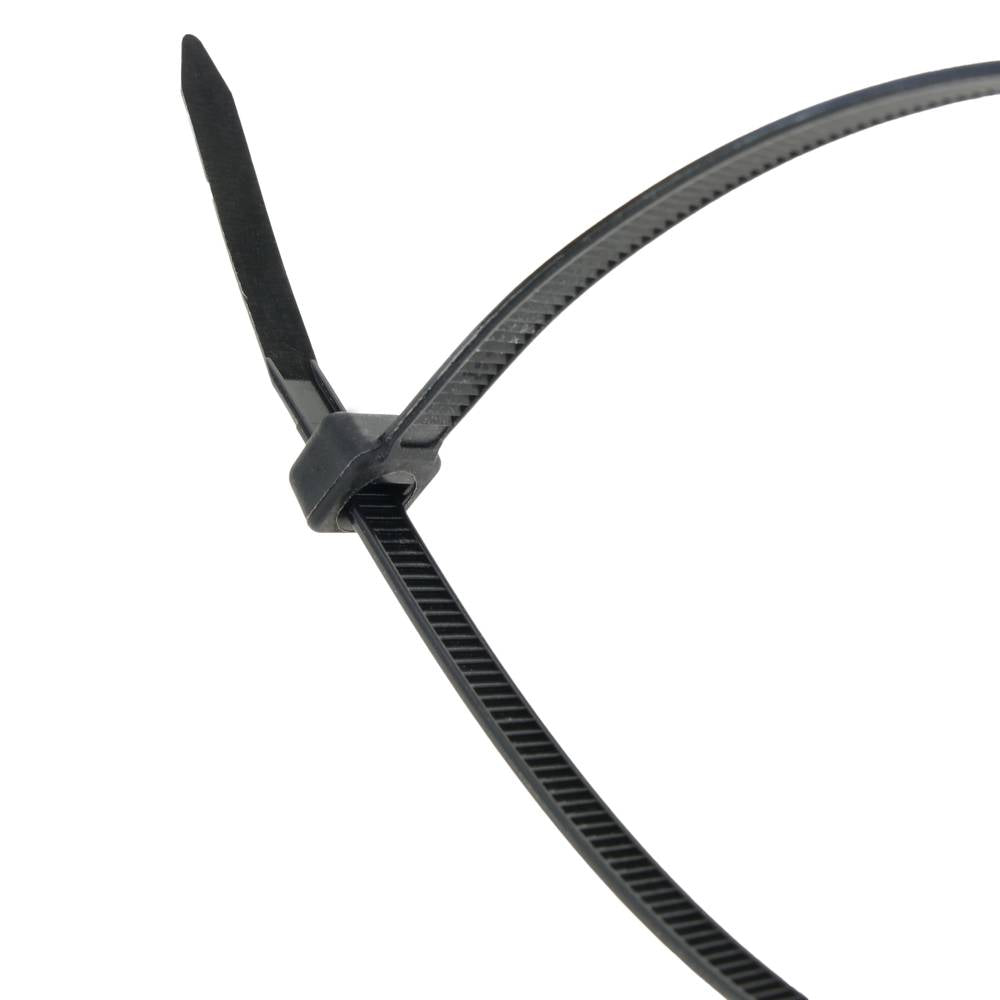 Bridas de nailon negro 100uds 300x4.8mm