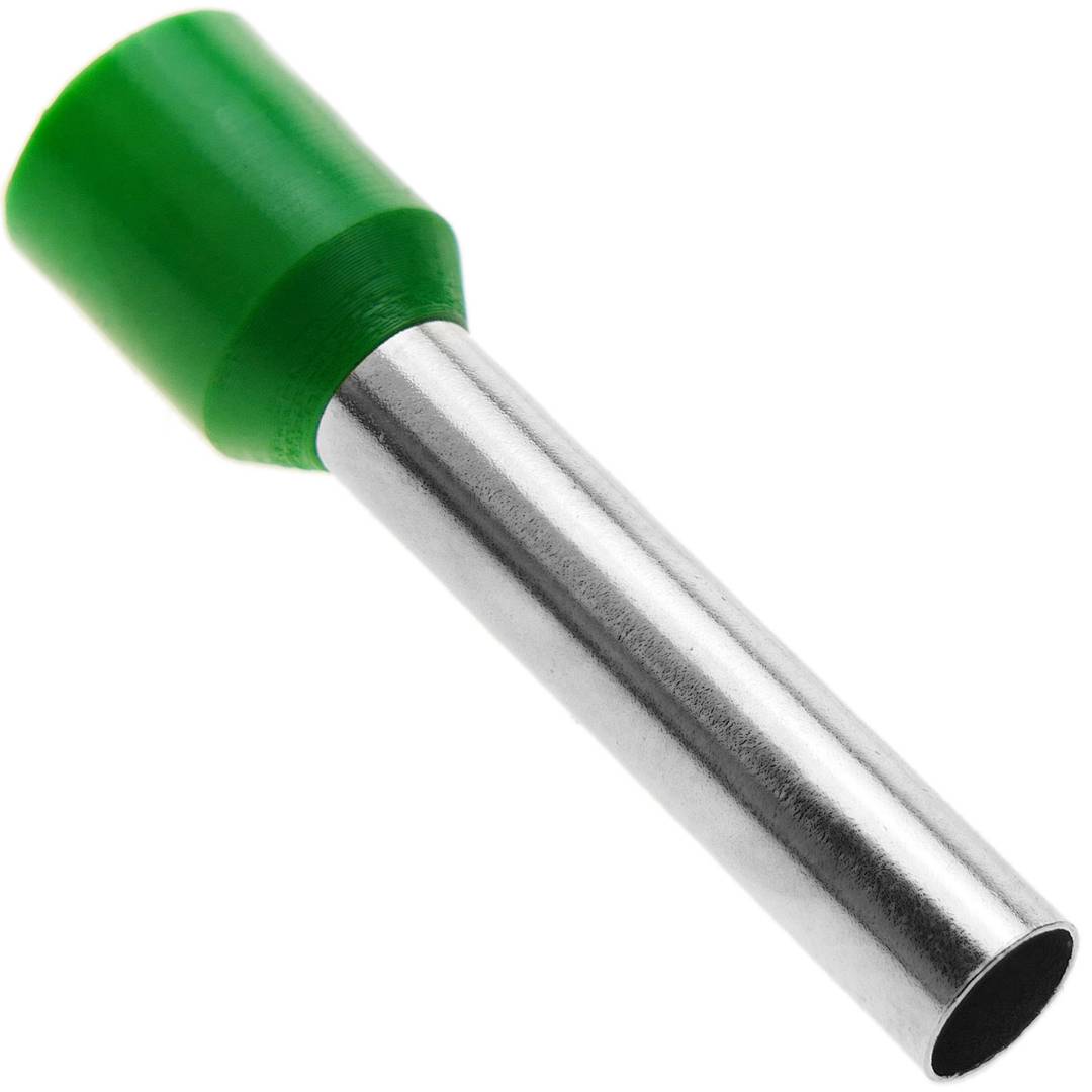 Puntera aislada para crimpar en cable eléctrico 6x18 100 unidades