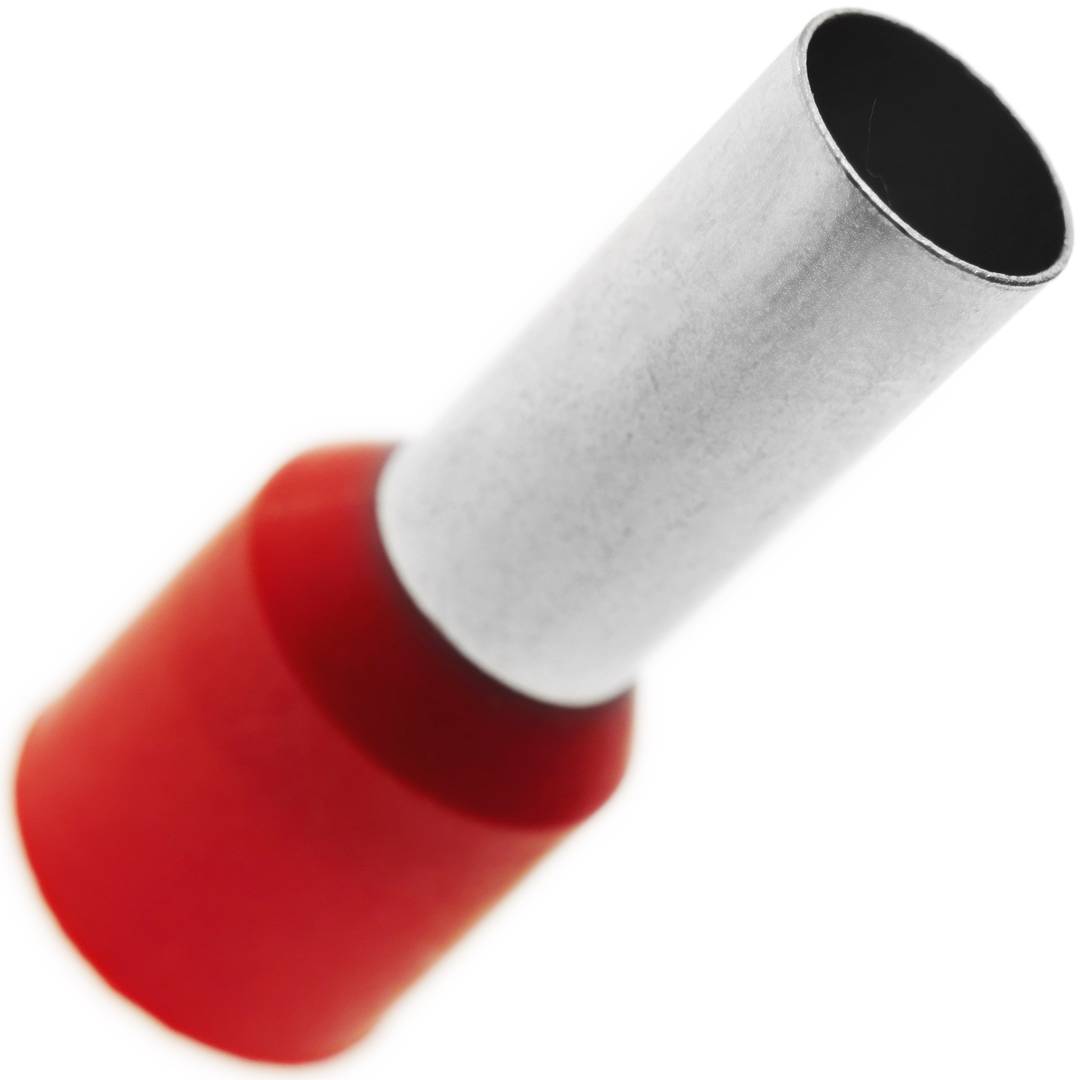 Puntera aislada para crimpar en cable eléctrico 35x18 50 unidades