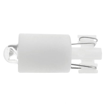 Luz LED piloto de 9mm 12VDC de color blanco