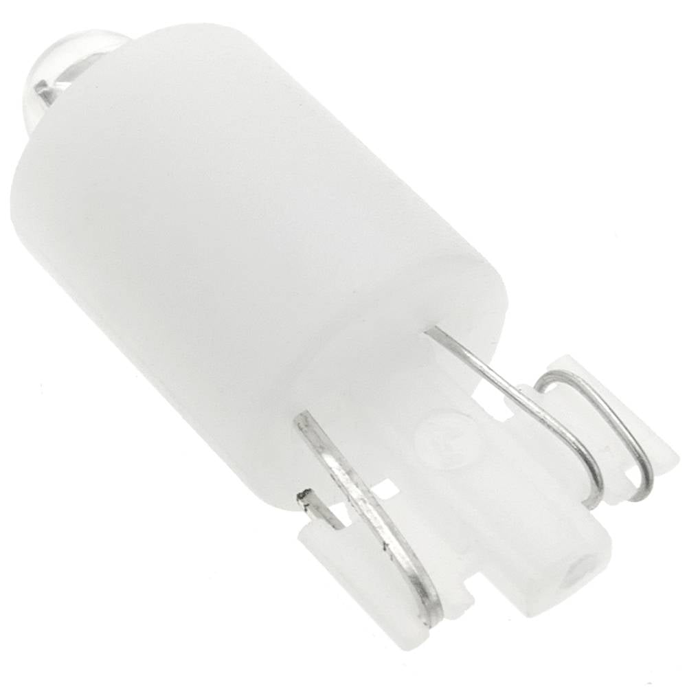 Luz LED piloto de 9mm 12VDC de color blanco
