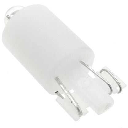 Luz LED piloto de 9mm 12VDC de color blanco