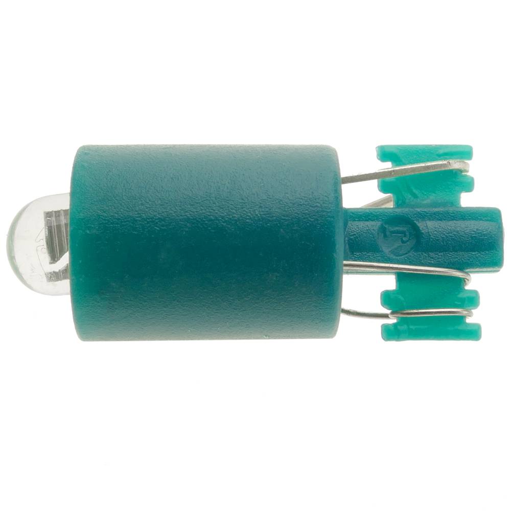 Luz LED piloto de 9mm 12VDC de color verde