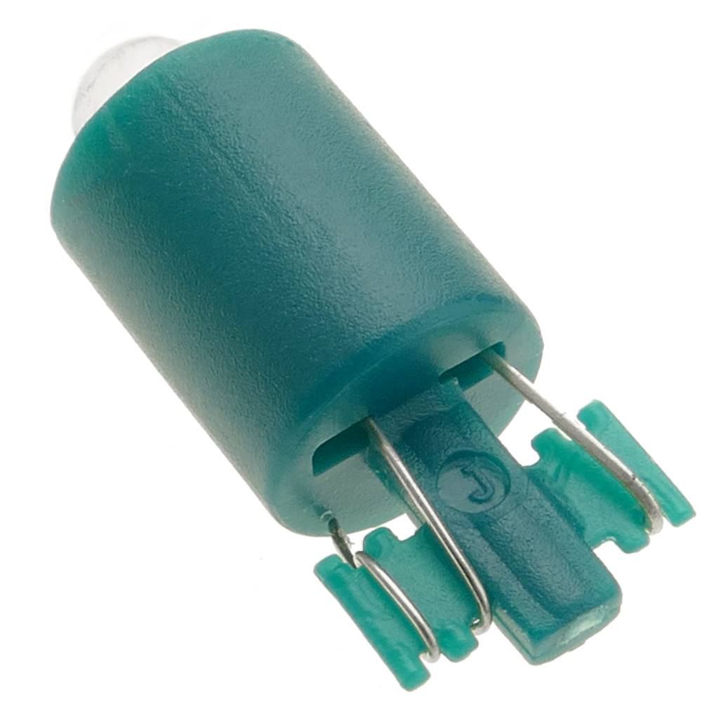 Luz LED piloto de 9mm 12VDC de color verde