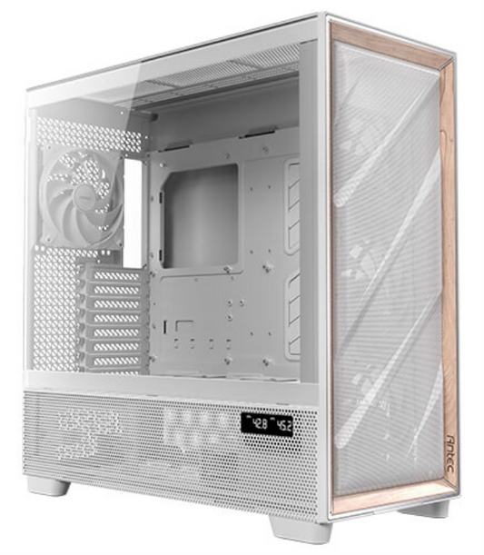 Antec FLUX PRO White EUV Full Tower Blanco, Madera