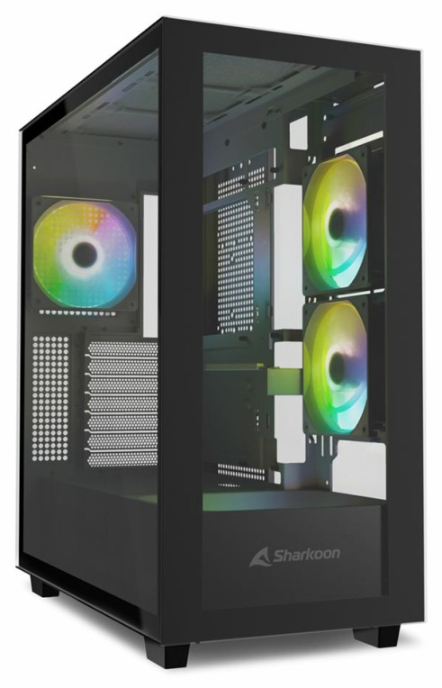 Sharkoon Rebel C60 Midi Tower Negro