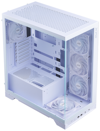 XPG Invader X BTF Midi Tower Blanco
