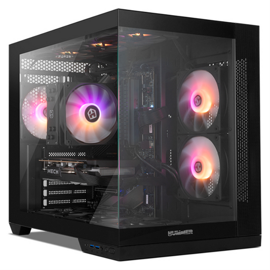 NOX Hummer Astra Neo Black Midi Tower Negro