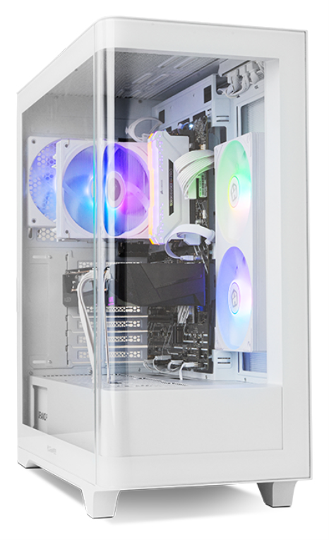 NOX Hummer ETHER Midi Tower Blanco