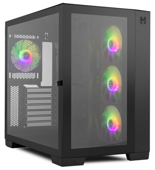 NOX Hummer Astra Midi Tower Negro
