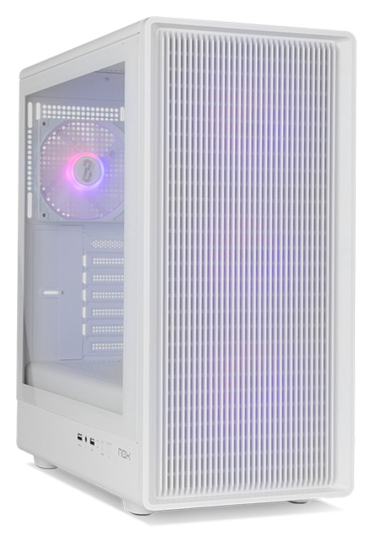 NOX Infinity IOTA Midi Tower Blanco