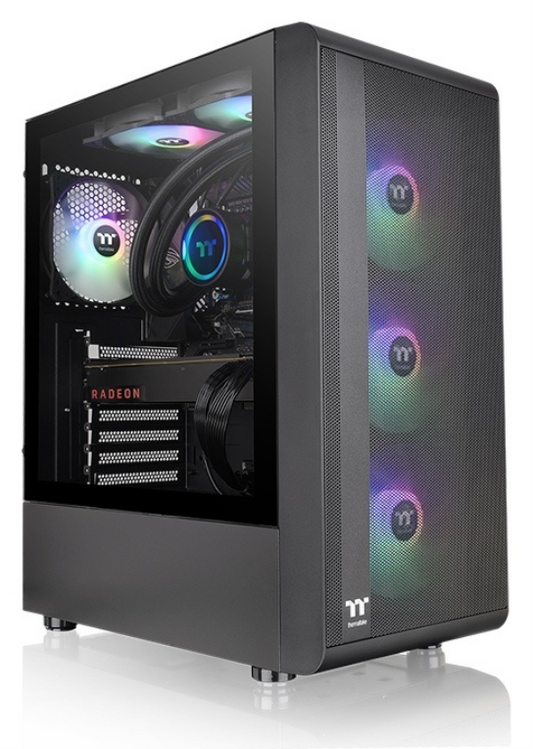 Thermaltake S200 TG ARGB Midi Tower Negro