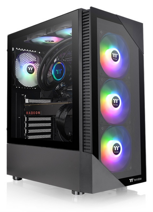 Thermaltake View 200 TG ARGB Midi Tower Negro