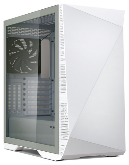 Zalman Z9 Iceberg ATX Mid Tower PC Case, White fan Midi Tower Blanco