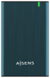 AISENS Caja Externa 2.5' ASE-2525PB 9.5 mm SATA A USB 3.0/USB 3.1 Gen1, Azul Pacifico