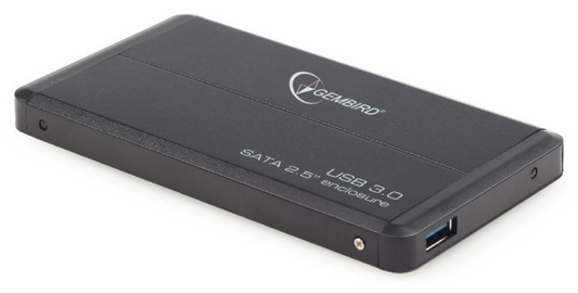 Gembird EE2-U3S-2 caja para disco duro externo Caja de disco duro (HDD) Negro 2.5'