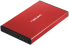 NATEC Rhino GO Carcasa de disco duro/SSD Rojo 2.5'