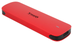 TooQ Caja externa para SSD M.2 NVMe, Rojo