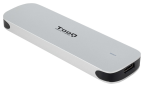 TooQ Caja Externa para SSD M.2 NGFF, Plata