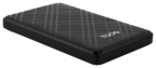 TooQ Caja Externa para Discos de 2,5” HDD/SSD, Negro