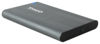 TooQ Caja Externa para Discos de 2,5” HDD/SSD, Gris