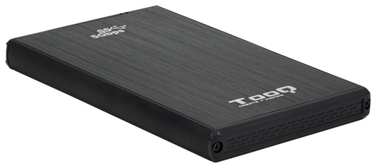 TooQ TQE-2522B caja para disco duro externo Caja de disco duro (HDD) Negro 2.5'