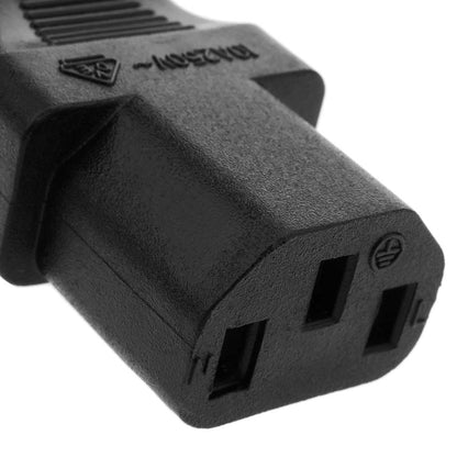 Cable de alimentación eléctrico IEC-60320 C13 a C14 de 1.8 m