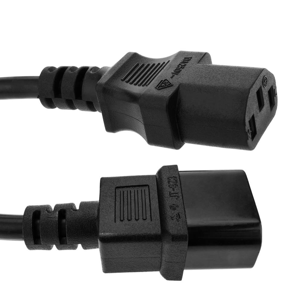 Cable de alimentación eléctrico IEC-60320 C13 a C14 de 1.8 m