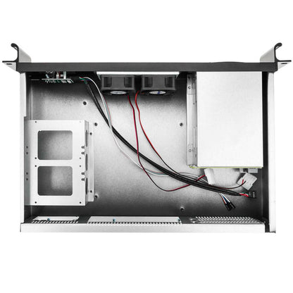 Caja rack 19' IPC mini-ITX 1.5U 2x3.5' o 2x2.5' profundidad 280 mm