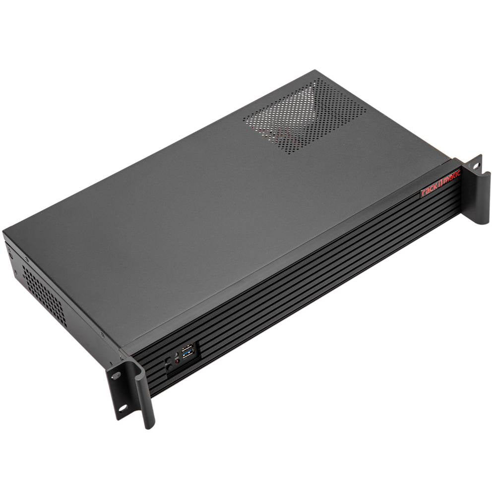 Caja rack 19' IPC mini-ITX 1.5U 1x3.5' 2x2.5' fondo 250mm