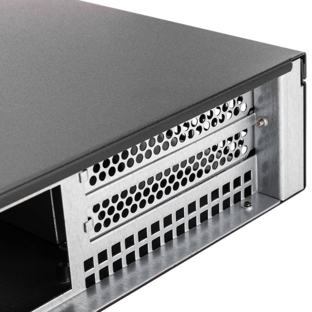 Caja rack 19' IPC mini-ITX 1.5U 1x3.5' 2x2.5' fondo 250mm