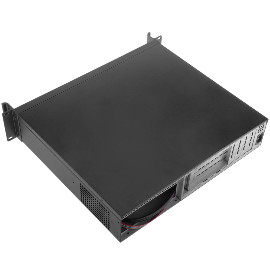 Caja rack 19' IPC ATX EATX 2U 4x3.5' fondo 380mm