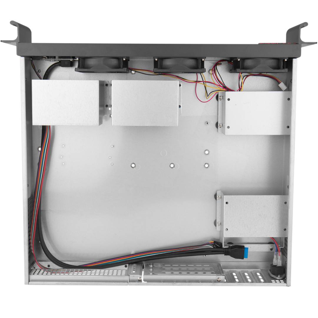 Caja rack 19' IPC ATX EATX 2U 4x3.5' fondo 380mm