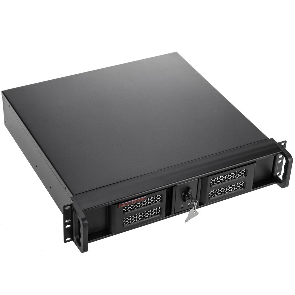 Caja rack 19' IPC Micro-ATX Mini-ITX 2U 3x3.5' 1x5.25' profundidad 424 mm