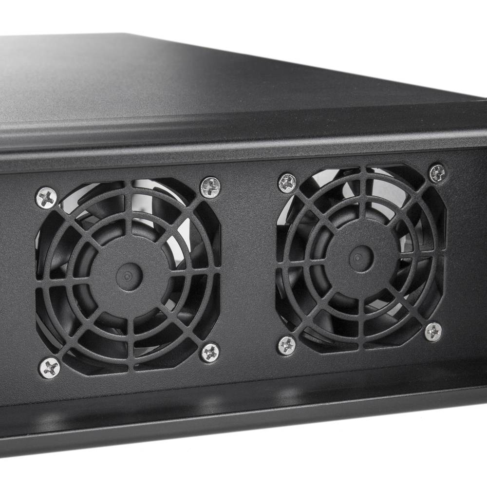 Caja rack 19' IPC Micro-ATX Mini-ITX 2U 3x3.5' 1x5.25' profundidad 424 mm