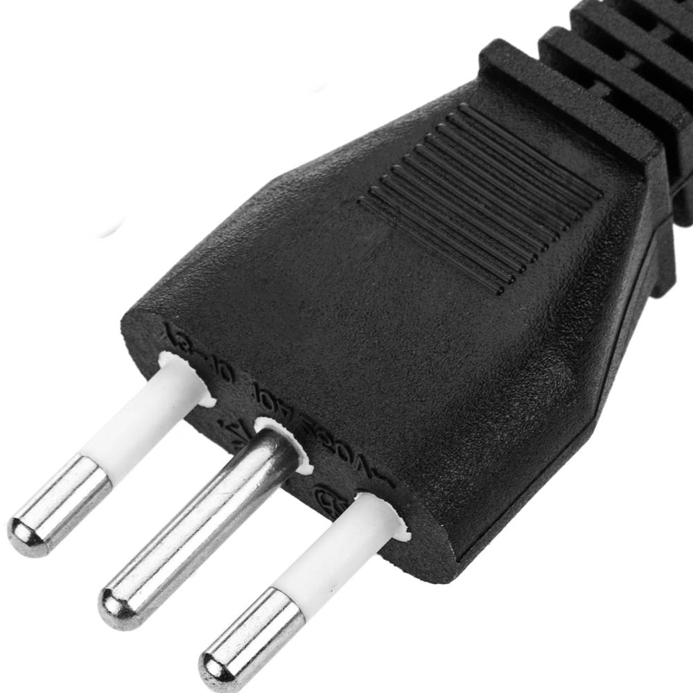 Cable eléctrico IT CEI-23-16 a IEC-60320-C13 de 1.8m negro