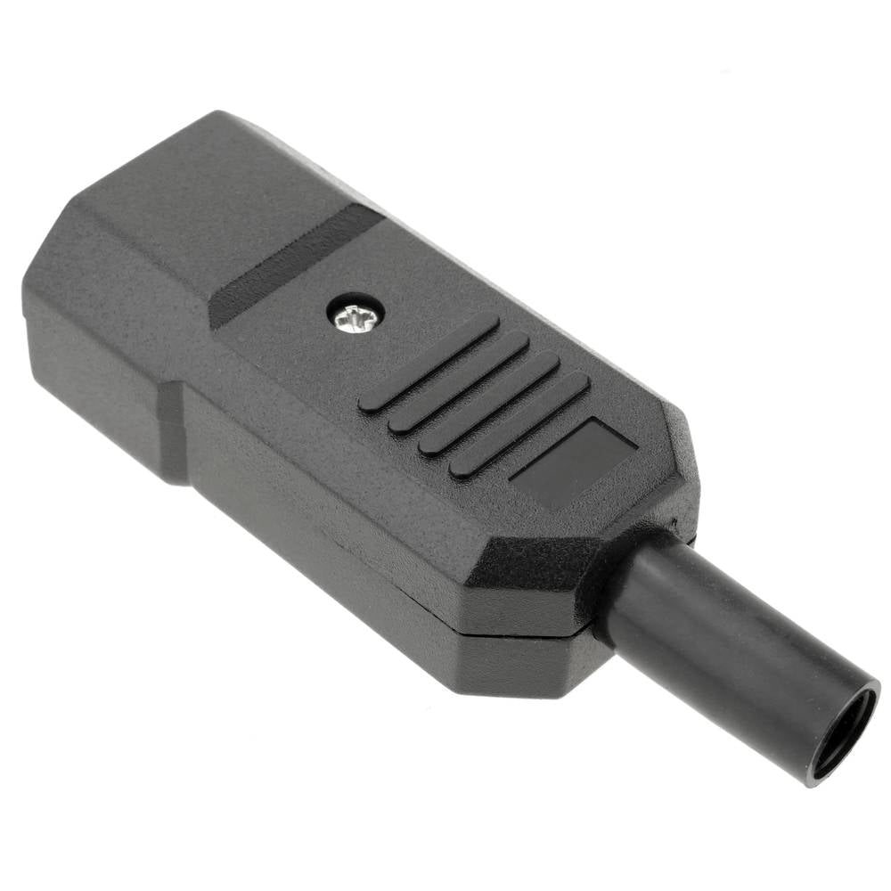 Clavija IEC-60320 C14. Enchufe macho recto