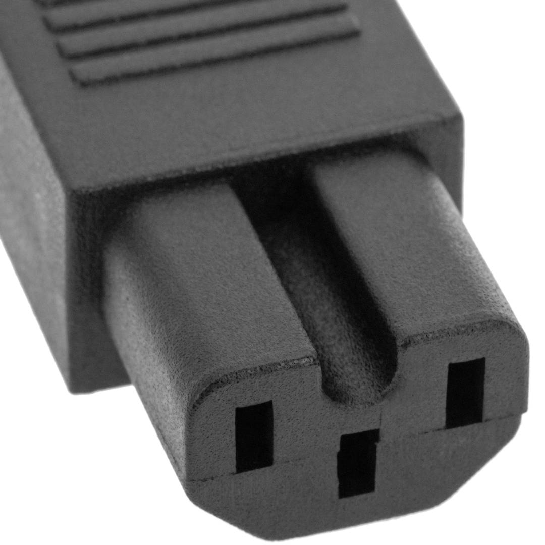 Clavija IEC-60320 C15. Enchufe hembra recto