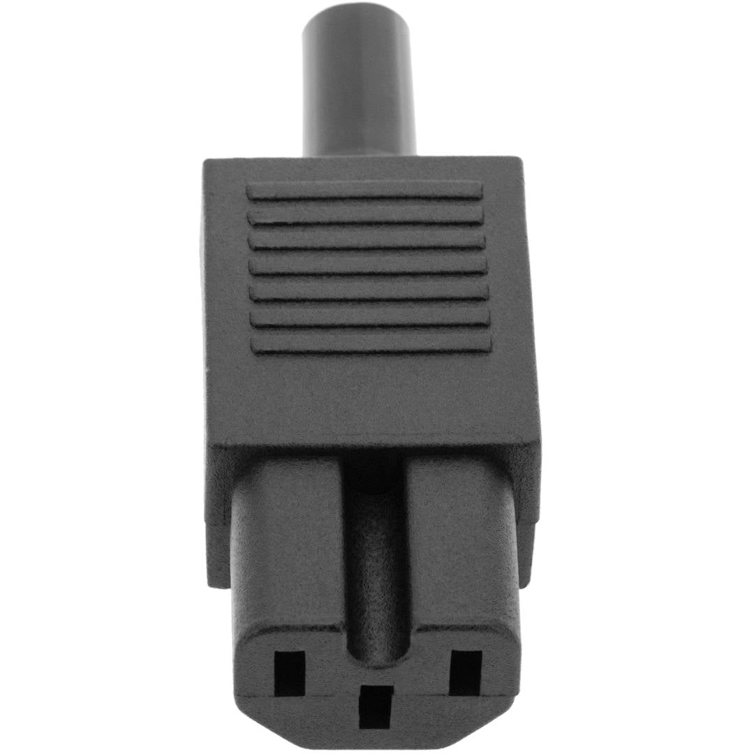 Clavija IEC-60320 C15. Enchufe hembra recto